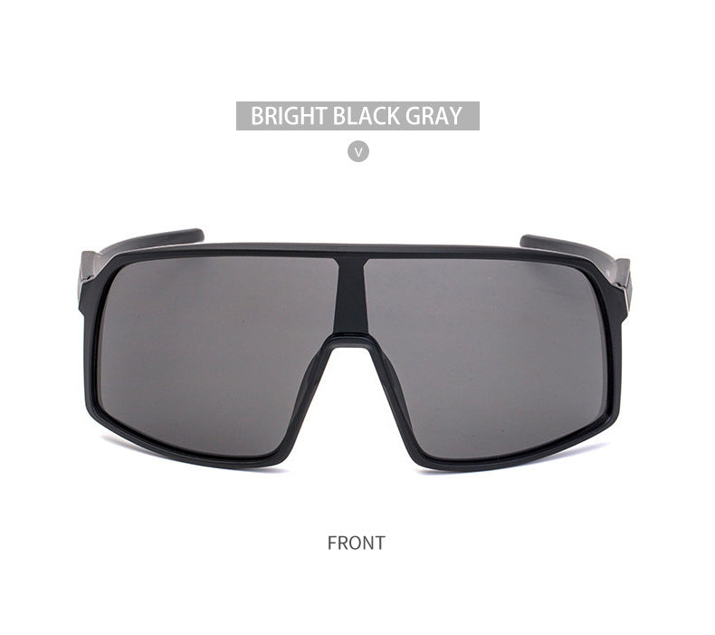 New Colorful Cycling Glasses for Men1998One-piece sunglasses European and American fashion outdoor sports sunglasses