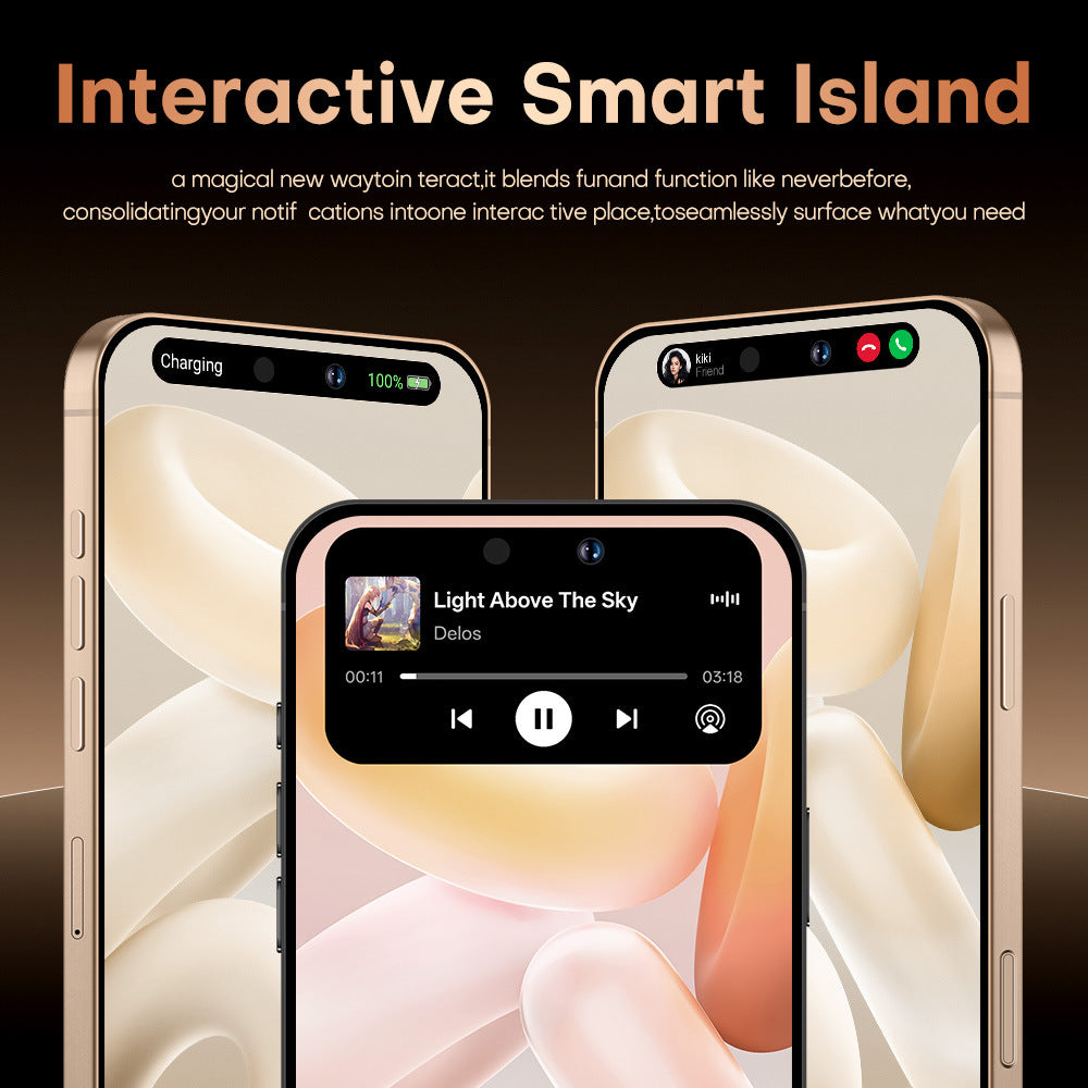 Hot Sale i17 Pro Max Android Smartphone16+1T Mobile phone source factory available