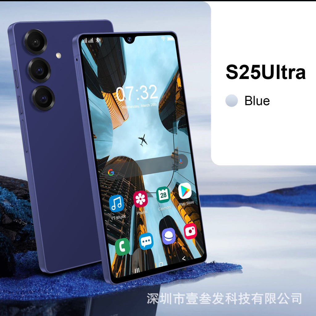 S25 Ultra+Smartphone  16+1T High-end7.3Inch Large Screen Android13Source