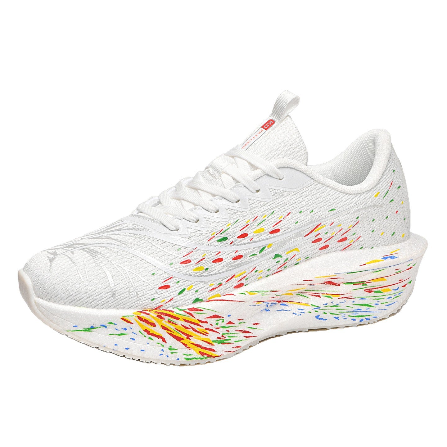 2025New Ultra-Light Shock-Absorbing Soft Sole Sports Shoes for Men and Women, Versatile, Wear-Resistant, Non-Slip, Racing Carbon Plate Running Shoes