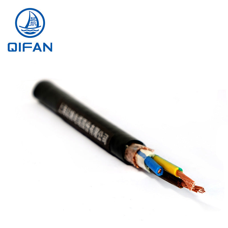 【Qifan Electrical Wire Factory Direct Sales】RVVP 2-30Core National Standard Copper Core Shielded Cable Signal Line Control Line
