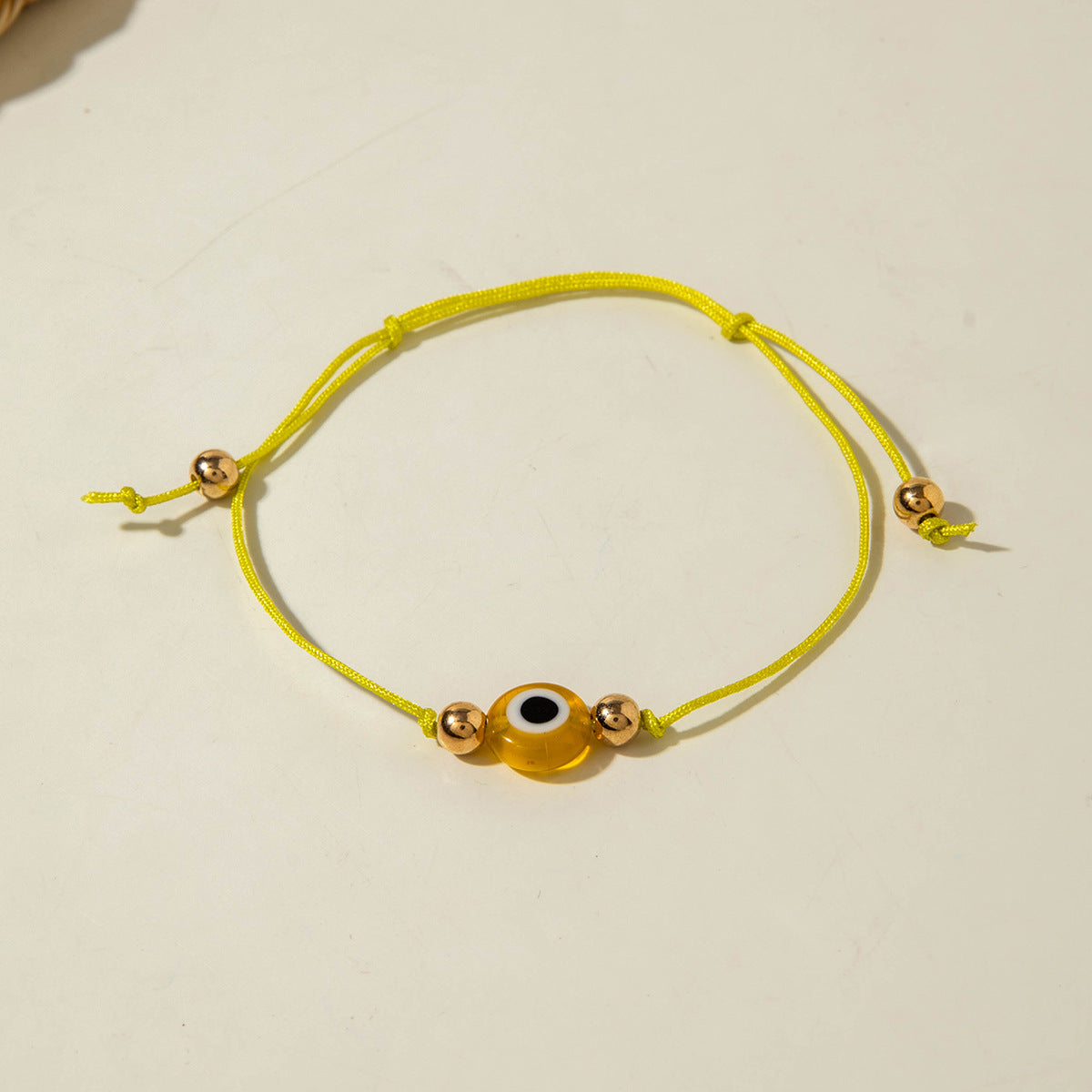 European and American Style Bracelet Colorful Devil's Eye Beaded Bracelet Simple Glass Eye Bracelet Wholesale