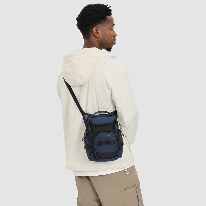 Tactical Cycling Leg Bag Motorcycle Waist Bag Men's Waterproof Multifunctional Motorcycle Crossbody Shoulder Bag Outdoor Sports Bag