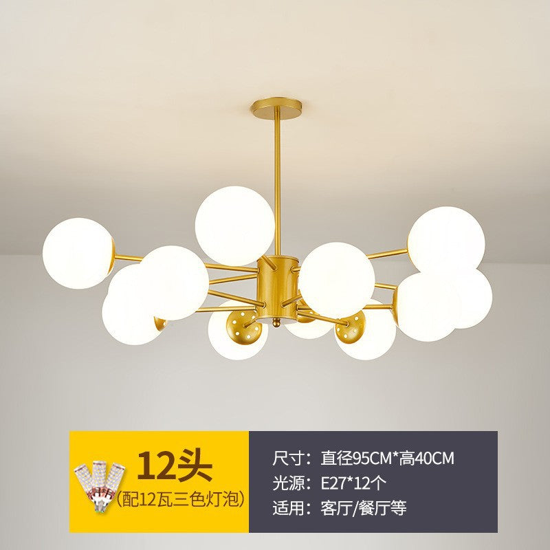 Magic Bean Pendant Light Nordic Dining Room Light Modern Simple Room Master Bedroom Light Creative Living Room Light Elegant Home Wholesale