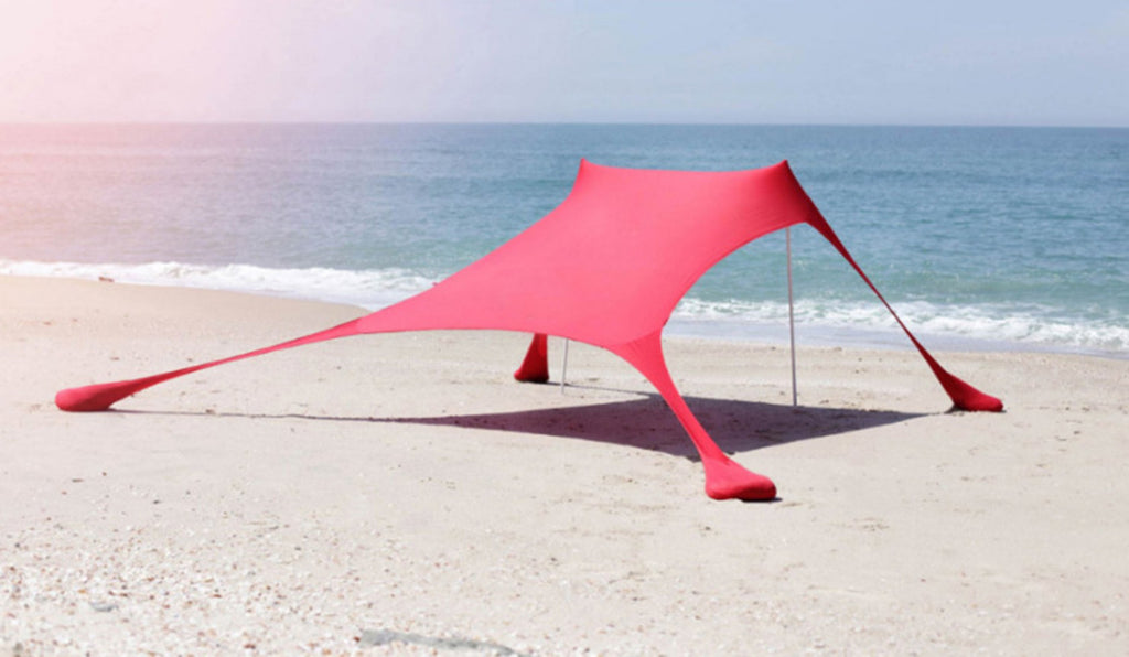 Outdoor Lawn Beach Lycra Canopy Tent Portable Lawn Camping Fishing Tent Outdoor Sun Protection Cooling Shade