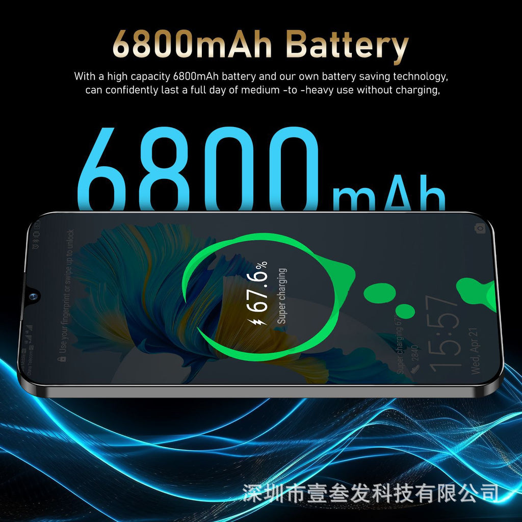 POVA5pro Popular2+16G 7.0inch all-in-one device Waterdrop Screen New Smartphone