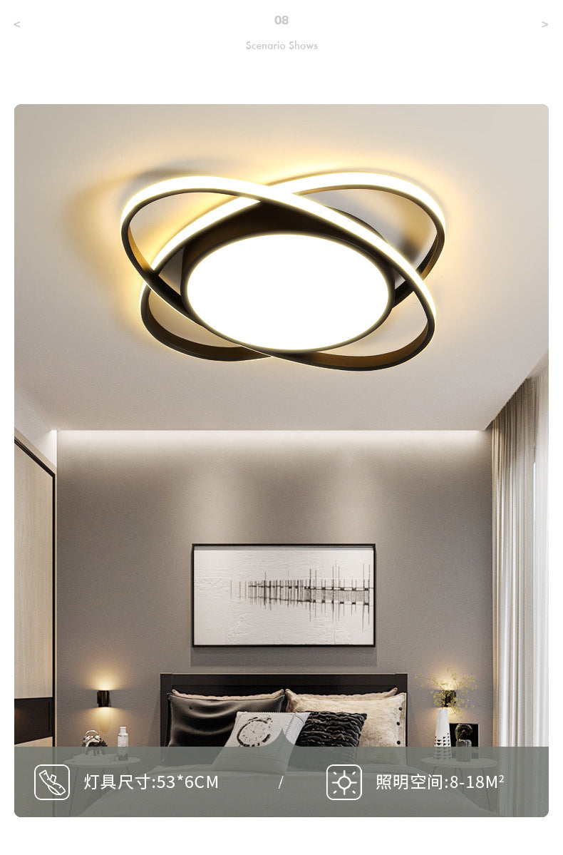 2025New stylish living room lamp Nordic light luxury smart lamp energy-saving LED Ceiling Lamp Bedroom Lamp Home Improvement Lighting