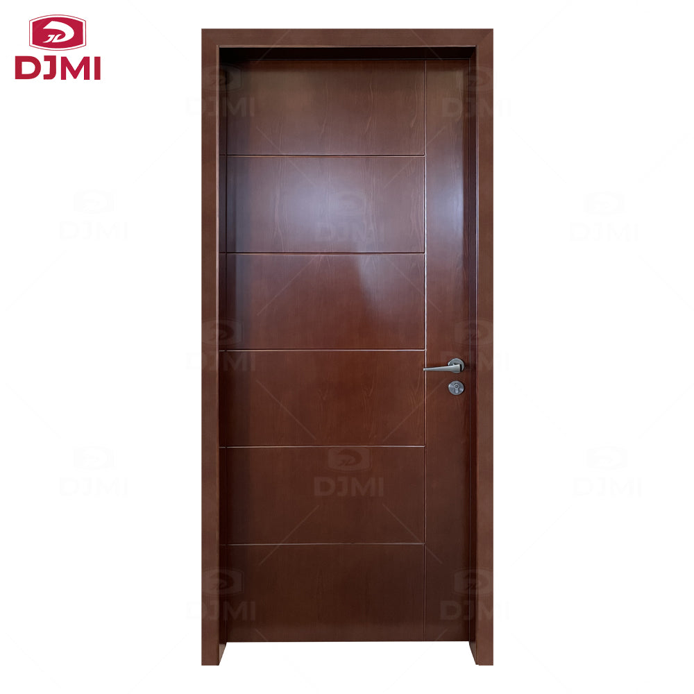 Manufacturer Custom High Quality Bedroom Solid Wood Door Design Modern Interior Room Doors Wooden