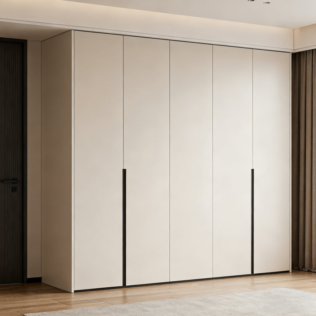 Custom Aluminum Alloy Wardrobe for Whole House, Large Capacity Modern Simple Storage for Home Bedroom, Integrated Storage from Factory Source