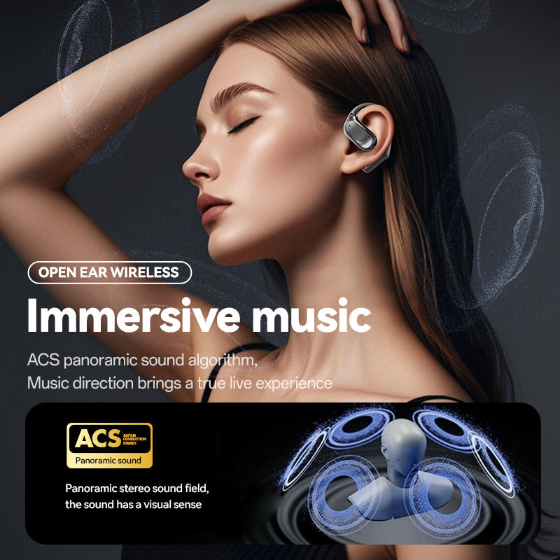 M114Hot-selling Rotatable Ear-hook Bone Conduction High Aesthetic Wireless Bluetooth Earphones Wholesale