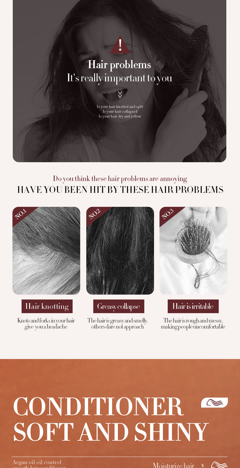 Full English Nut Oil Shampoo SADOER Clean, fluffy, refreshing, moisturizing hair conditioner  wholesale