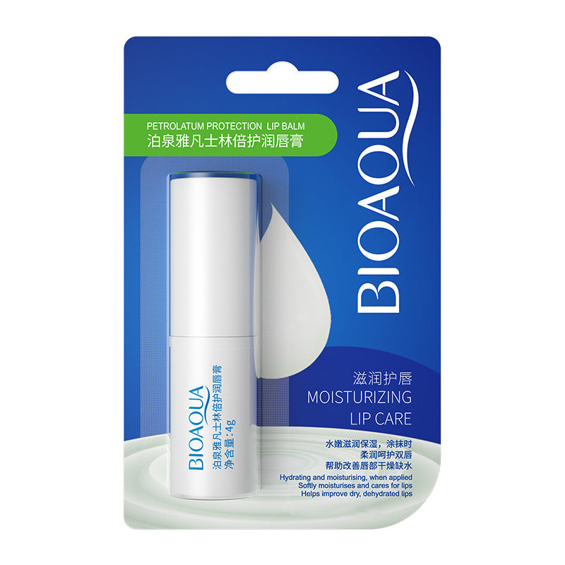 Boquan Ya Bei Lip Balm4g  BIOAOUA Moisturizing Lip Balm Cross-Border Wholesale