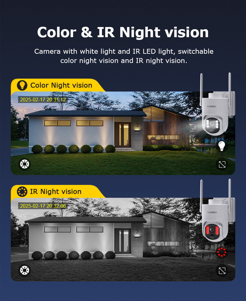 Exclusive Supply4G Solar-powered Camera300Wan HD Full Color Night Vision Outdoor Low Power Battery Camera