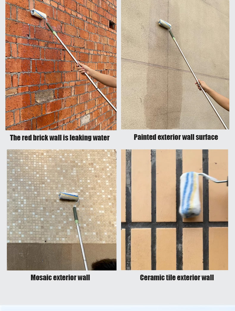 Transparent Waterproof Adhesive Roof Exterior Wall Window Sill Waterproof Leak Repair Coating Pure Acrylic Glue