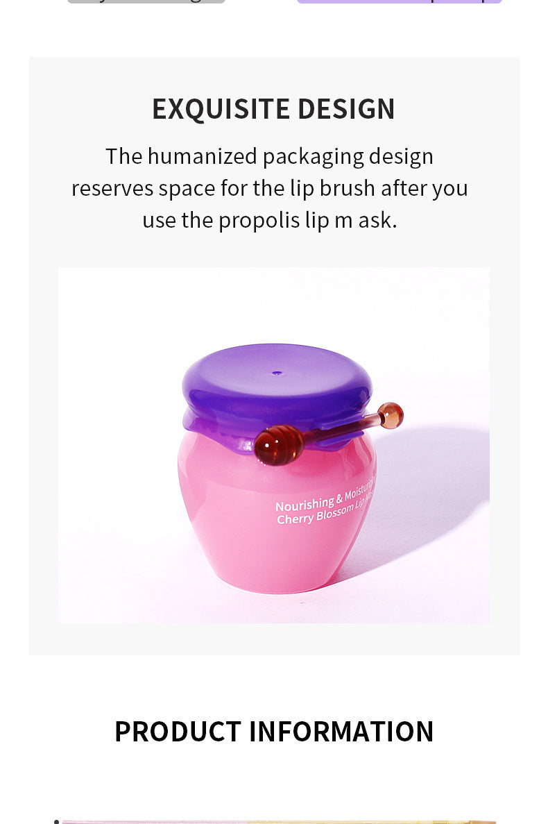 Specialized Cheese Lip Mask Lip Essence Scrub Exfoliating Dead Skin Color Changing Lip Balm