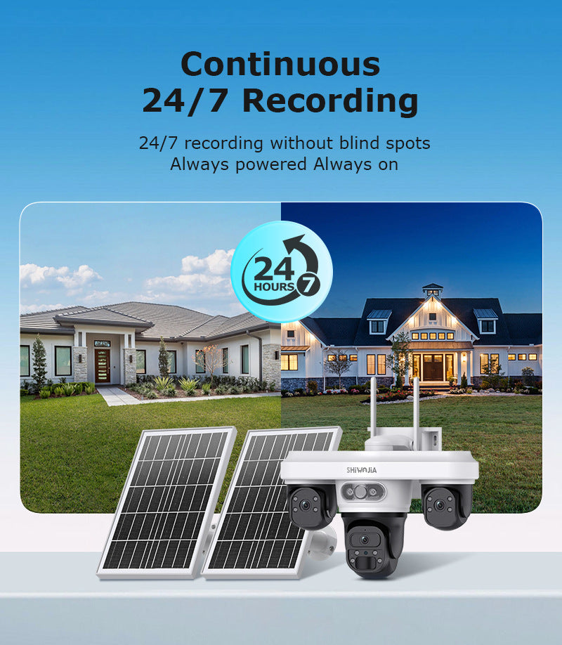 AOV Solar Camera Trinocular Solar Camera9MP High Definition Full Color AOV New Camera Product