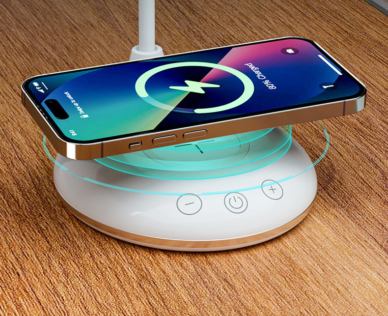 LED Desk Lamp Eye Protection Desk Student Bedroom Home Bedside Lamp Simple Business Desk Lamp Wireless Charging Desk Lamp Wholesale