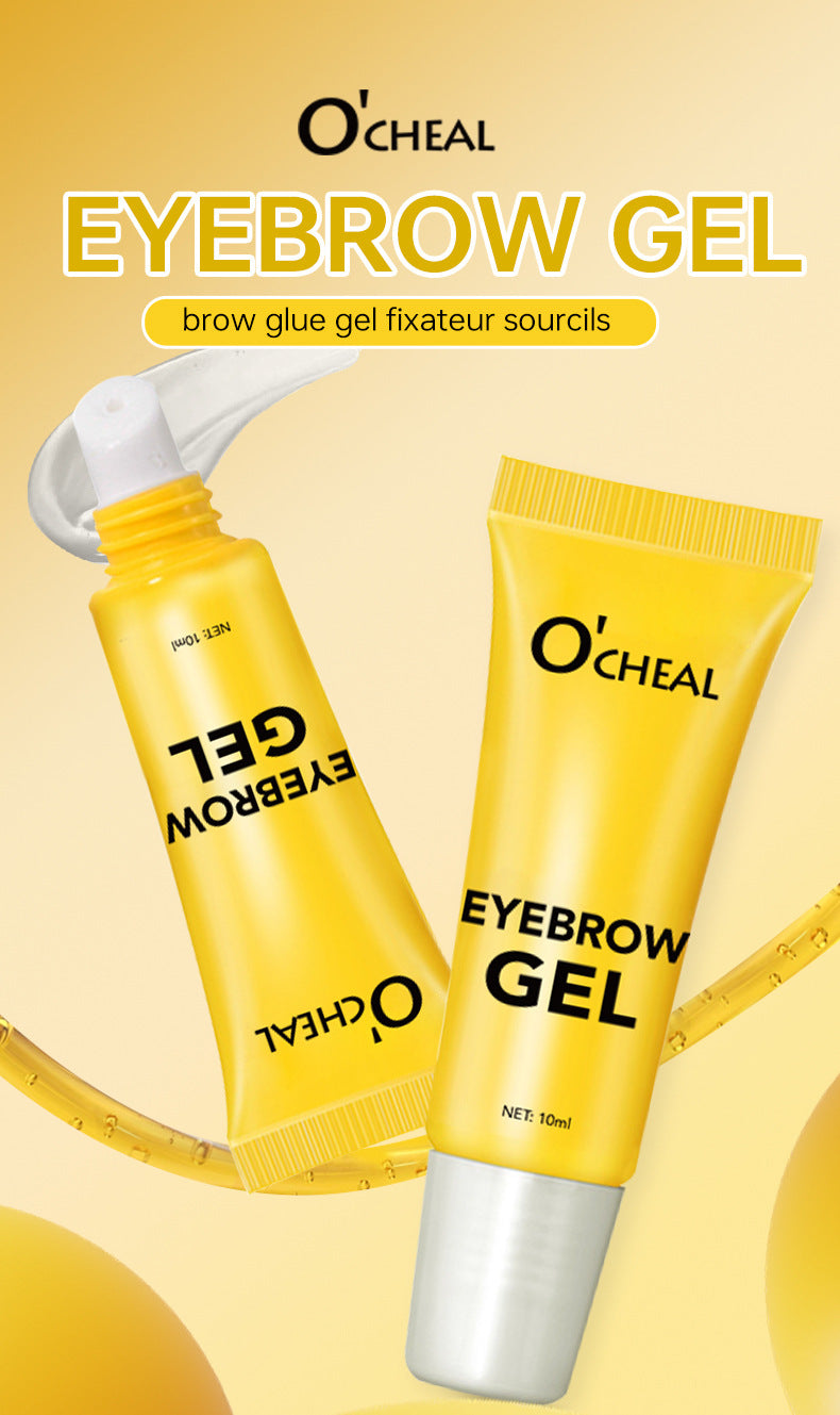Styling Eyebrow Gel Eyebrow Styling Cream with Brush Strong Styling Eyebrow Cream Gel Eyebrow Wax