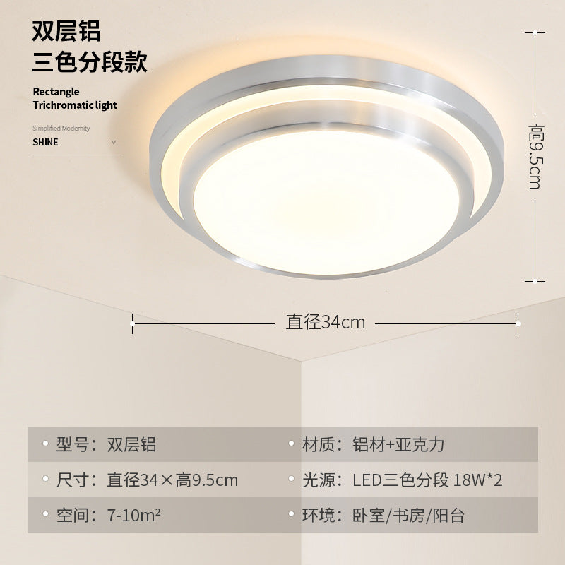 Acrylic LED Ceiling Lamp Master Bedroom Lamp Modern Simple Cozy Balcony Lamp Corridor Lamp Kitchen Lamp Entrance Lamp