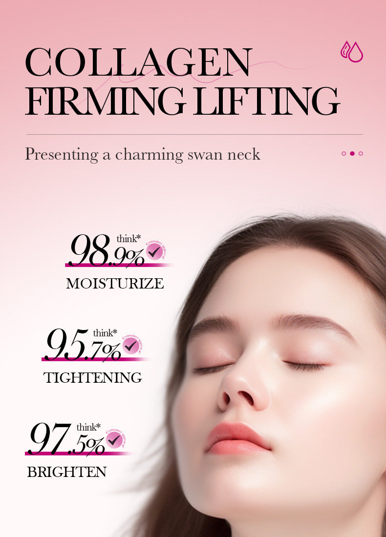 Six Peptide Neck Cream50g SADOER Tightening, Hydrating, Skin Rejuvenation, Fine Line Tightening, Cross-Border Wholesale