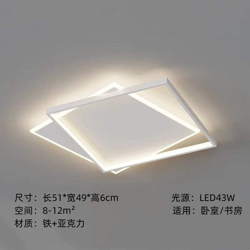 2025New Simple Modern Style led Ceiling Lamp Round Room Light Fixture Nordic Style Master Bedroom Dining Room Home Light Fixture