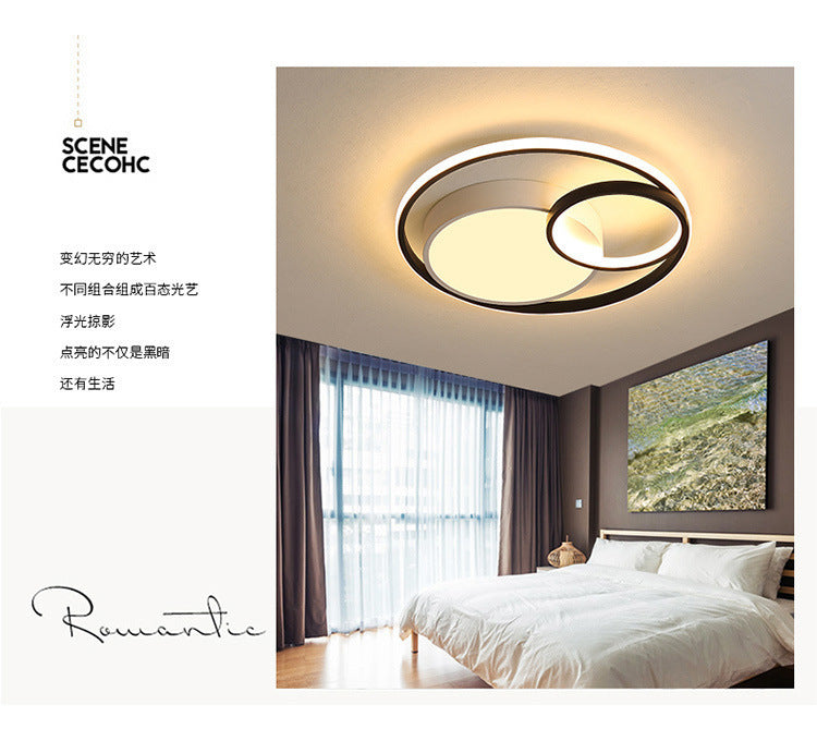 Full Spectrum Creative Nordic Master Bedroom Ceiling Light Simple Modern Home Study Light led Room Lighting Fixtures