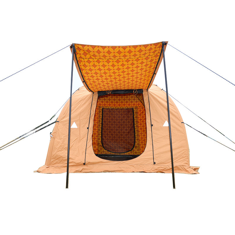Wholesale Middle East Desert Inflatable Tent Camping Thickened Cotton Fabric Printed Qatar Arabia Middle East Style