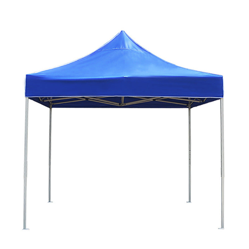 Four-corner Outdoor Tent Advertisement3*3Telescopic Folding Sunshade Large Umbrella Four-Legged Umbrella Canopy Parking Rainproof Shelter Stall Setup