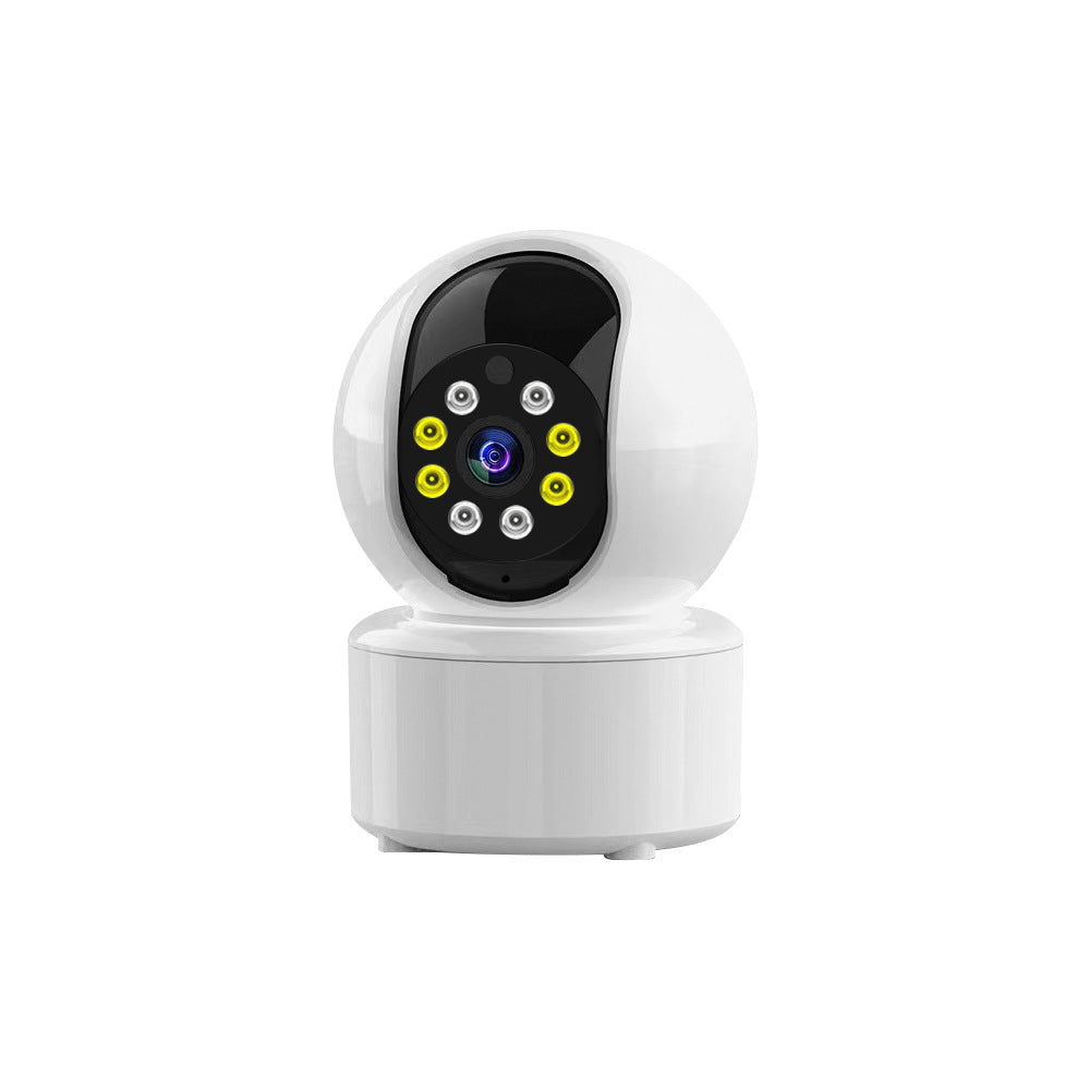 Factory Wholesale V380Wireless Camera Head Shaking Machine WiFi Intelligent Dual Light Night Vision Full Color Monitor
