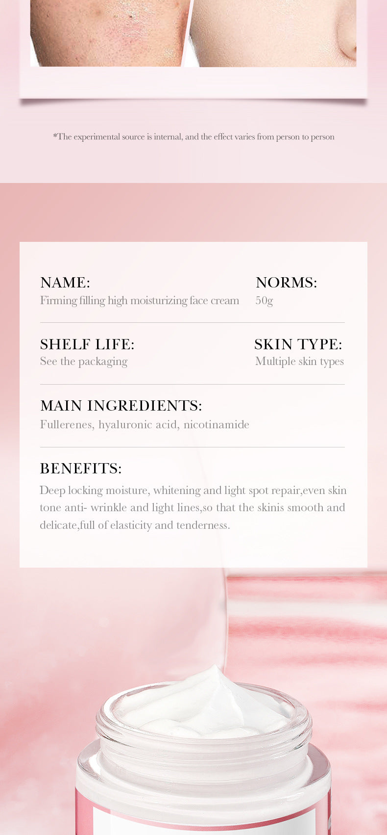 Full English Four-in-One Skincare Series SADOER Moisturizing, nourishing, and rejuvenating face cream essence liquid  wholesale