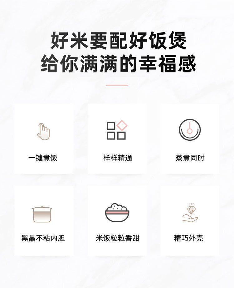 Rice cooker English Rice Cooker for Home Use500w700w1.8L2.2L Electric Rice Cooker Export