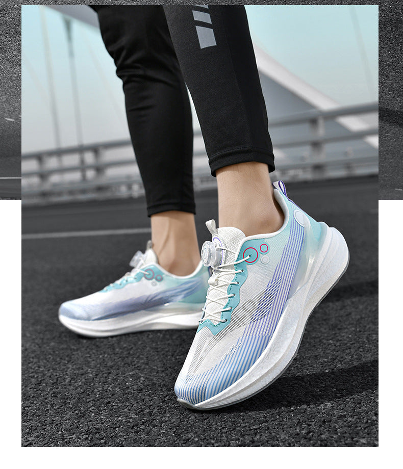 New Chitu Professional Training Running Shoes for Men, Shock Absorption, Racing Carbon Plate Shoes, Couple Style, Non-Slip, Wear-Resistant Sports Shoes