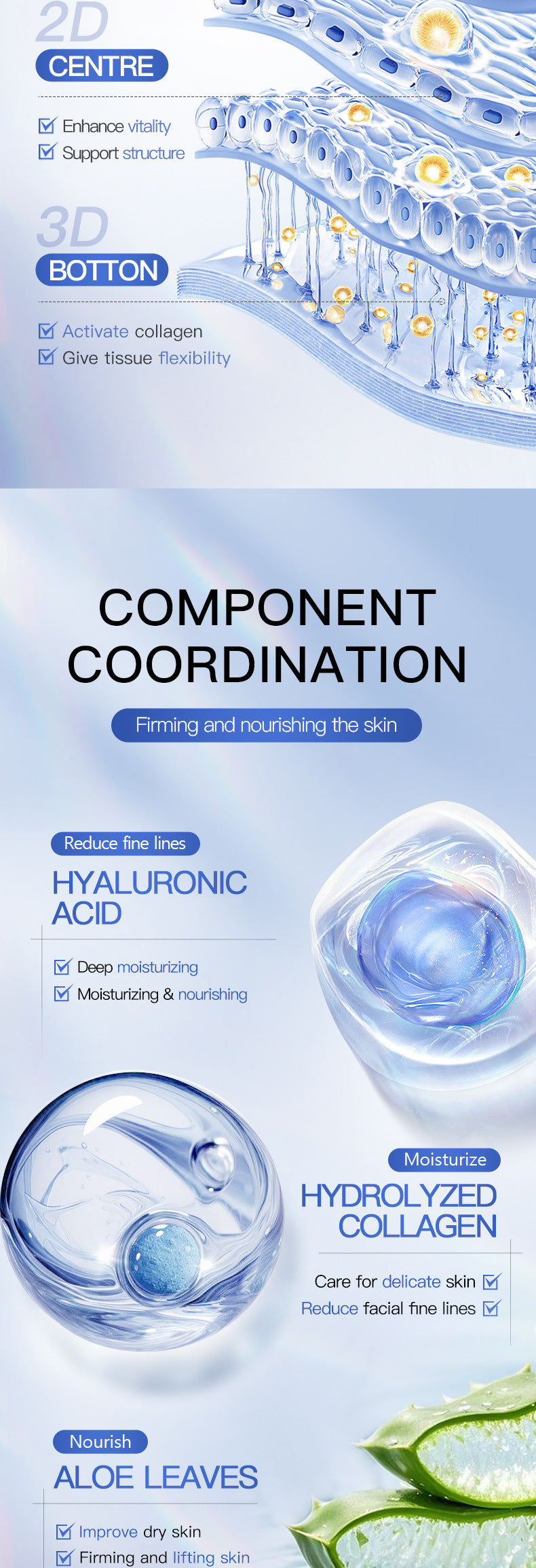 Multi Collagen Mask30ml Hydrating Moisturizing Firming Face Mask Export Manufacturer Wholesale