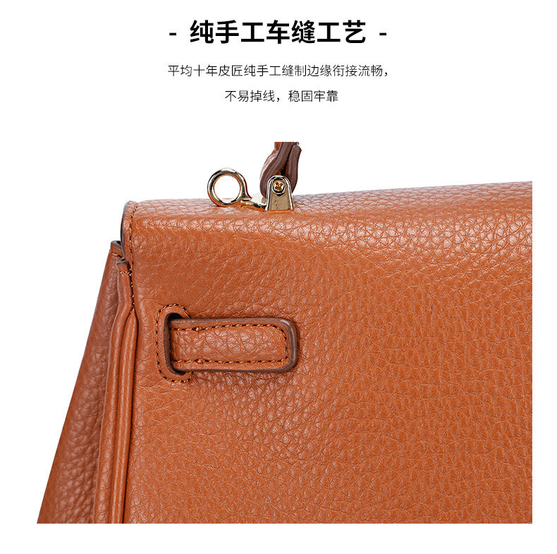 European and American Large Capacity Handbag for Women Classic Birkin Bag Fashion Women's Shoulder Bag Large Capacity Tote Bag