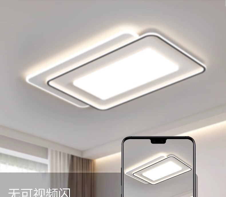 Lamp in the Living Room Modern Minimalist and Magnificent2025New Ceiling Bedroom Main Light Zhongshan Lighting Set Whole House Package HD