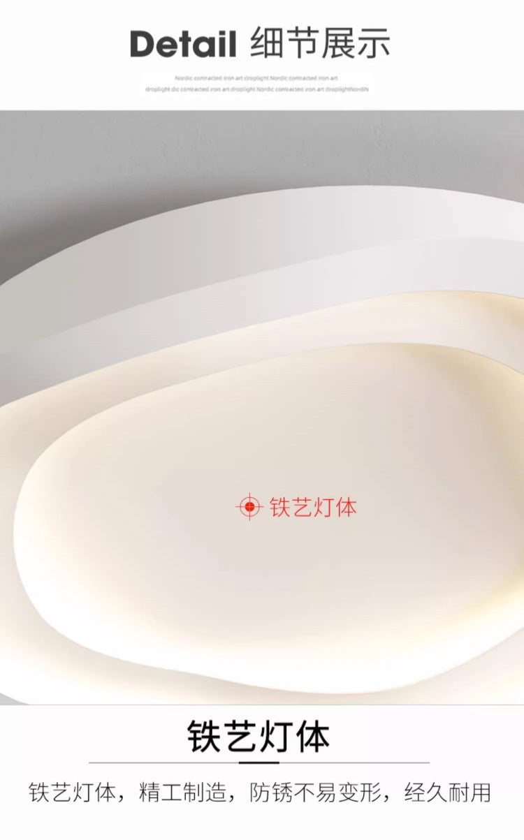 Bedroom light led Modern Minimalist Ceiling Light Internet Celebrity ins Creative Round Home Master Bedroom Study Zhongshan Lamp