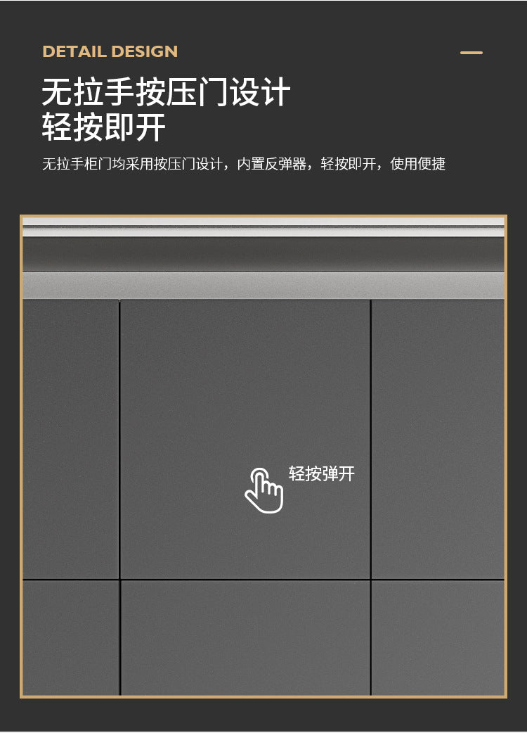 Flat Door Wardrobe for Home Bedroom, Easy Assembly, Suitable for Rental Rooms, Small Apartments, Three-Door, Four-Door, Five-Door, Six-Door Large Wardrobe