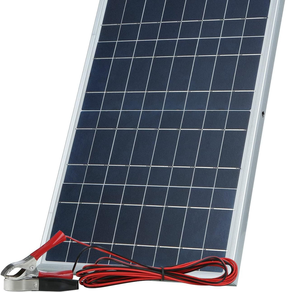 Solar panel30W Portable Solar Panel Kit IP65 Waterproof Alligator Clip Solar