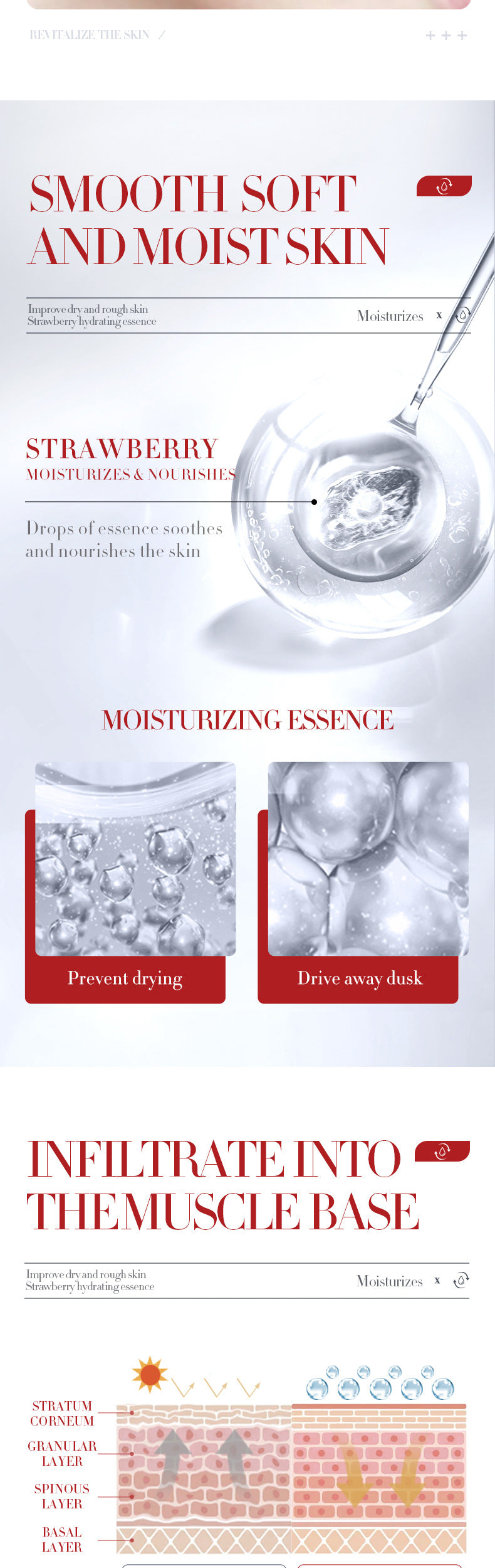 Cross-border Fruit Essence15ml Plant Avocado Moisturizing Apple Hydrating Nourishing Export Manufacturer Wholesale