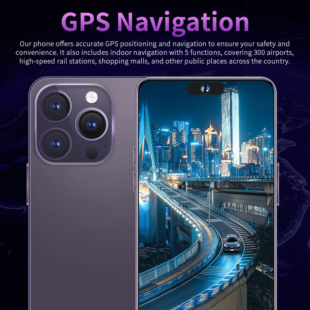 i15proMax Hot-Selling Android Smartphones6.5Inch Hd Large Screen3+64GB Wholesale Mobile Phones