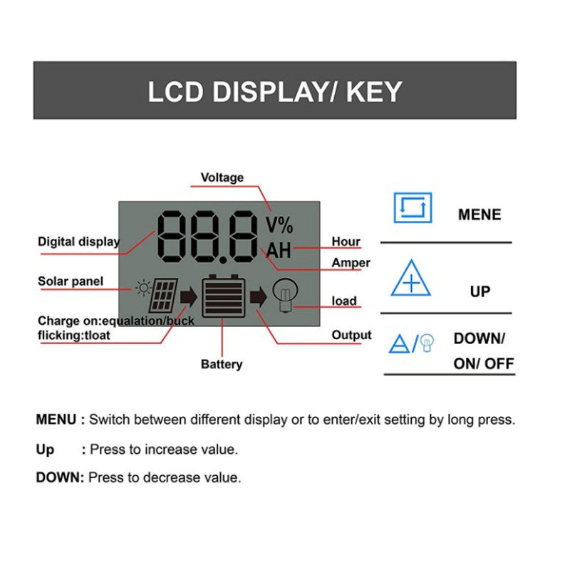 10a Controller Manufacturer Wholesale12V/24V Automatic Switching Battery Charging Solar Street Light Controller
