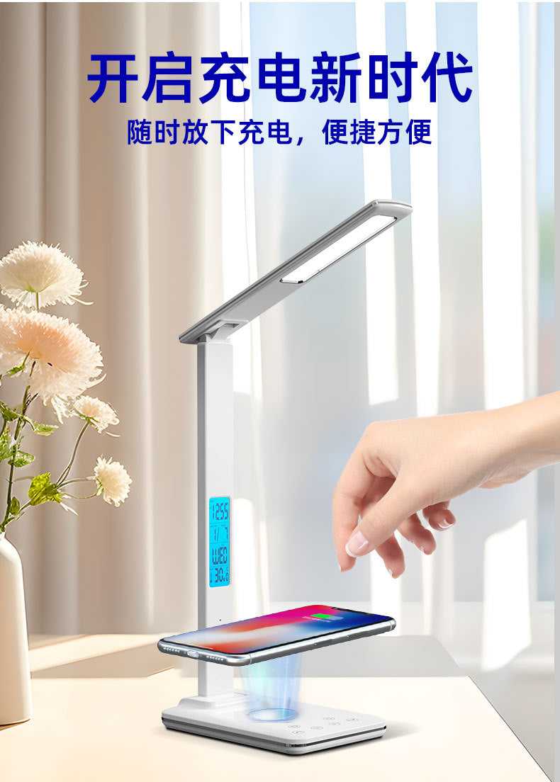 Custom Touch Dimmable Desk Smart Lamp Foldable Bedside Reading Lamp High-end Student Eye Protection Desk Lamp