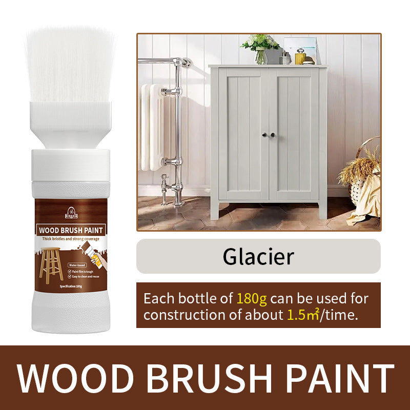 New Product Brush Paint Water-Based Wood Paint Furniture Renovation Bedside Table Wood Coating Paint Renovation Magic Tool