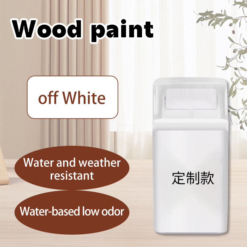 New Furniture Renovation Care Semi-Transparent Water-Based Wood Wax Oil with Brush Multi-Color Wood Protection Coating