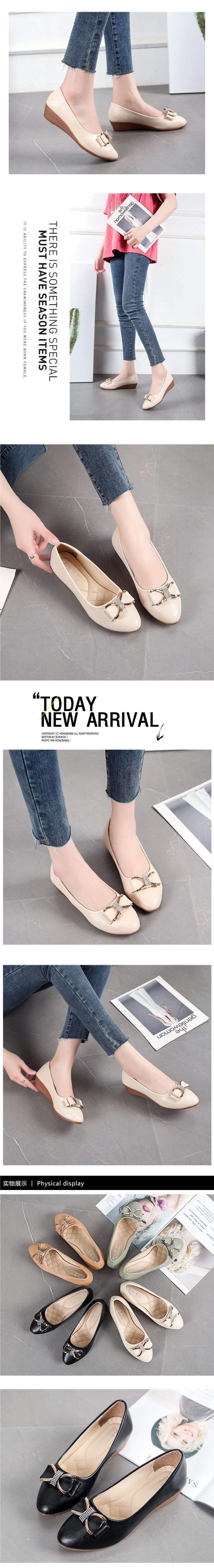 Pumps Women2025Spring New Versatile Women's Loafers British Style Flat Rhinestone Moccasins Durable Sole Women's Shoes