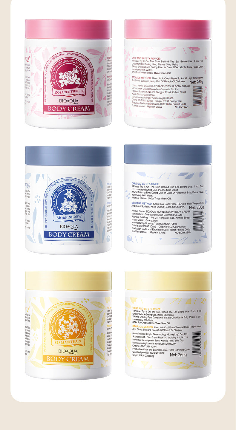 BIOAOUA Cloud Laurel Body Cream Hydrating and Moisturizing Body Lotion for Skin,  Wholesale