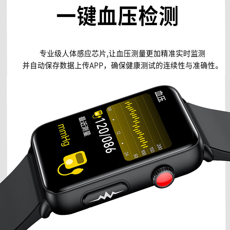 Hot Sale et620Bluetooth Call Watch Uric Acid Blood Lipid Blood Sugar Monitoring Body Temperature Blood Pressure Measurement Smart Watch