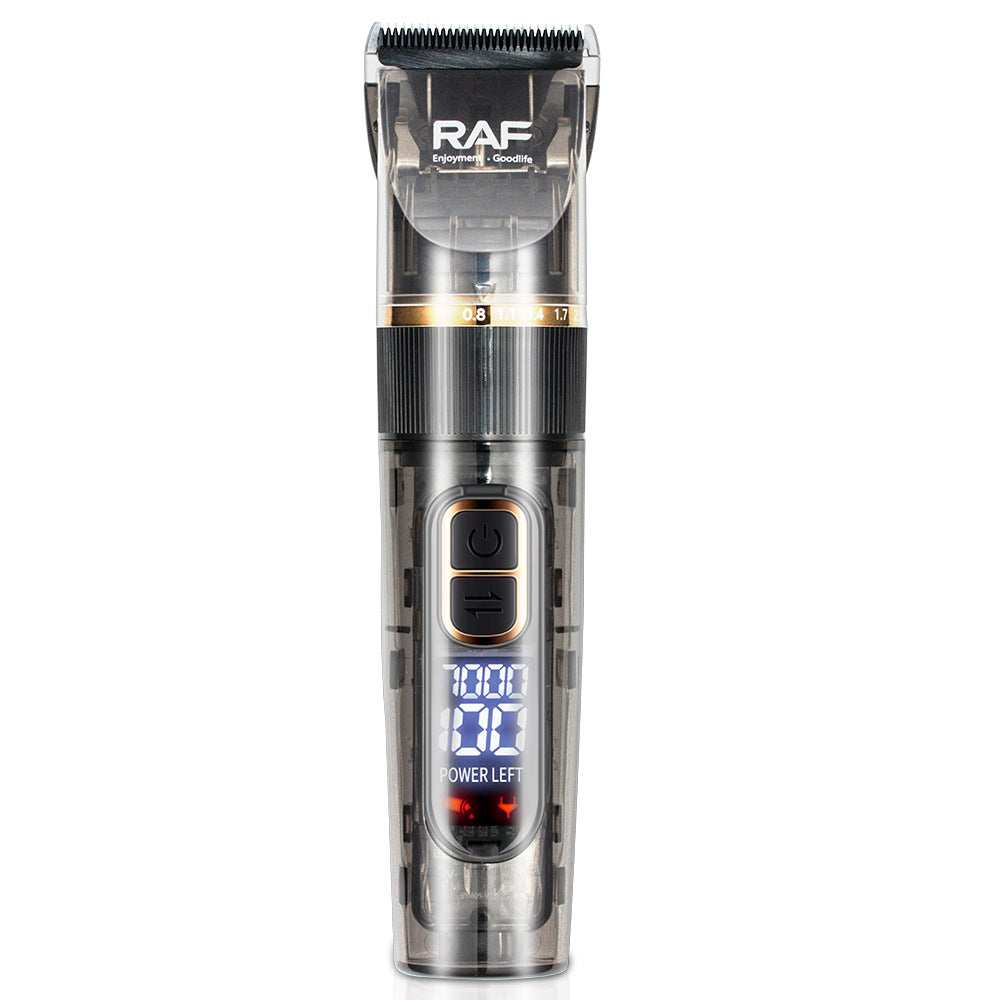 RAF Multifunctional Electric Hair Clipper Haircut New Electric Hair Trimmer Set Electric Clipper USB Interface