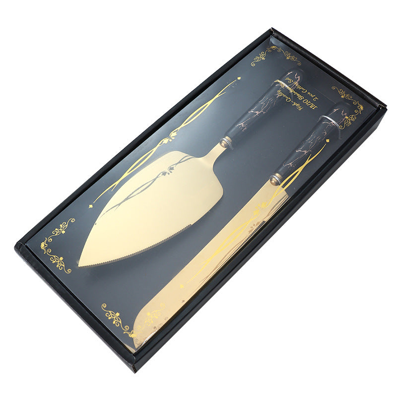 Ceramic Handle Stainless Steel Knife and Spatula Gift Set Creative Baking Tools Cheese Knife Butter Knife Cake Spatula Pizza Spatula