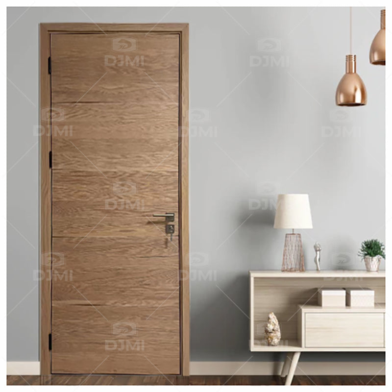 DJMI Manufacturer Custom High Quality Doors for Houses Bedroom Door Design Modern Interior Wooden Door